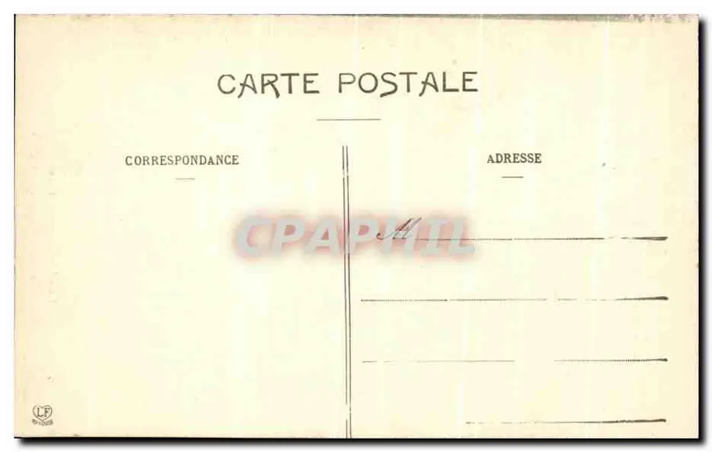 Die Hautes-Pyrénées — Cascade du Garet oder de Gripp — Verlag: La Poste (n° 355) - Rückseite