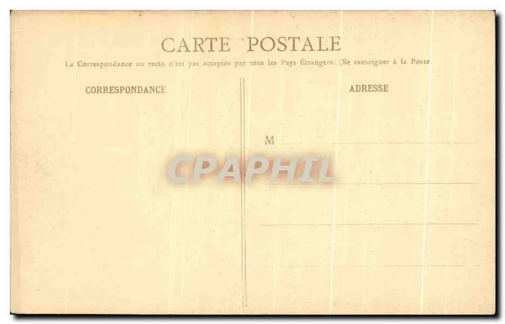 Palácio de Justiça — Fachada Place Verdrel — C.V. 418 - ROUEN - Verso