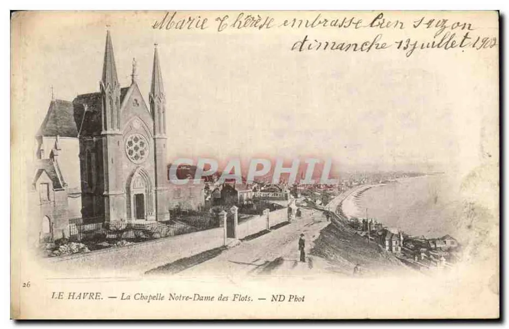 Le Havre — Kapelle Notre-Dame des Flots — ND Phot, n°26 - Vorderseite