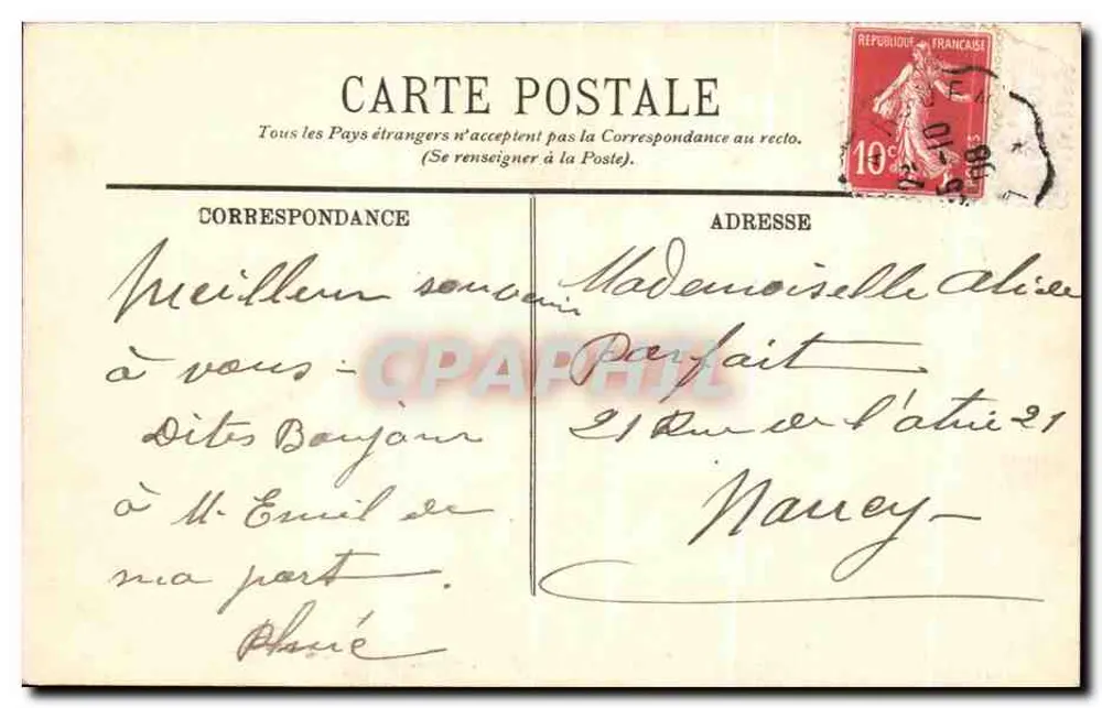Le Havre — Das Hotel Frascati und das Semafor — LL, n° 457 - Rückseite