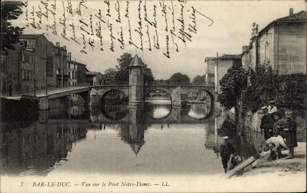 Bar-le-Duc — Ansicht des Notre-Dame-Brücke — LL. n°7 - Vorderseite