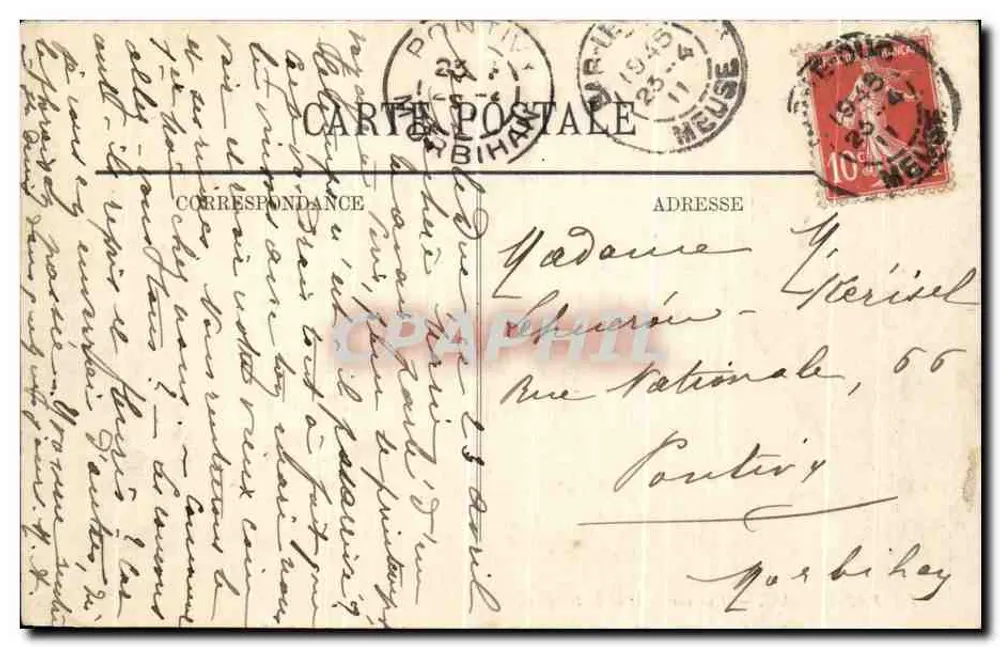 Bar-le-Duc — Ansicht des Notre-Dame-Brücke — LL. n°7 - Rückseite