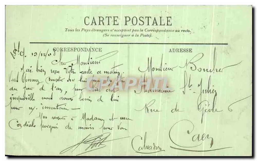Rouen — Estátua de Rollo — LL. - Verso