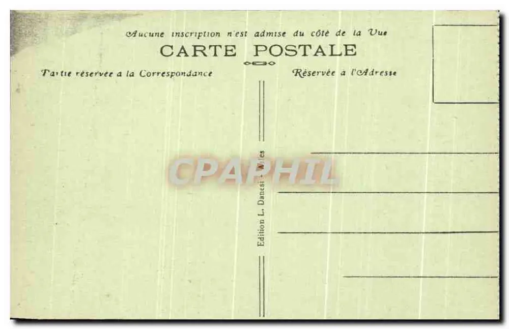 Les Alyscamps — Innenansicht der Kapelle Saint-Honorat — Collection d'Art Magali, n°18 - Rückseite