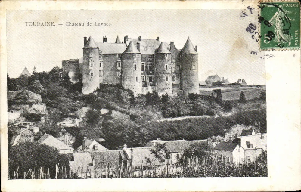 TOURAINE — Castelo de Luynes — Edição especial do CHOCOLAT POULAIN - Frente