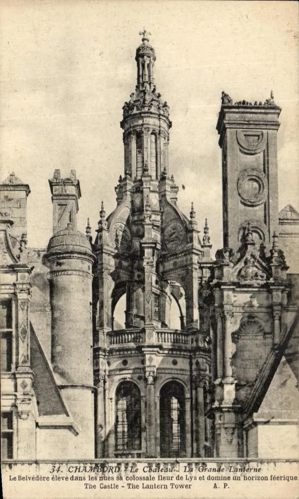 Chambord - Das Schloss - Die Große Laterne — A.P. - Vorderseite