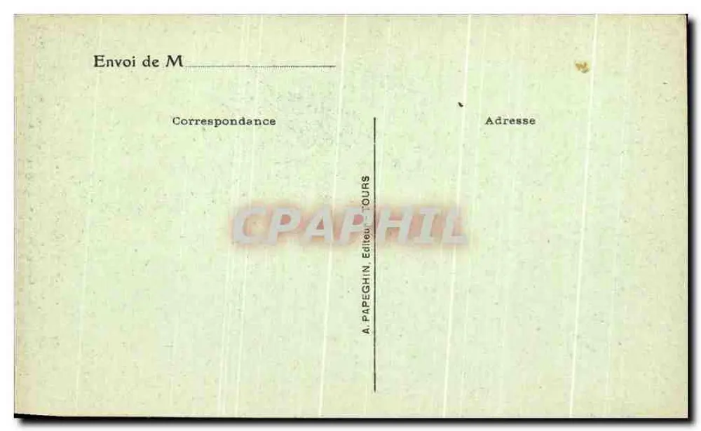 Chambord - Das Schloss - Die Große Laterne — A.P. - Rückseite