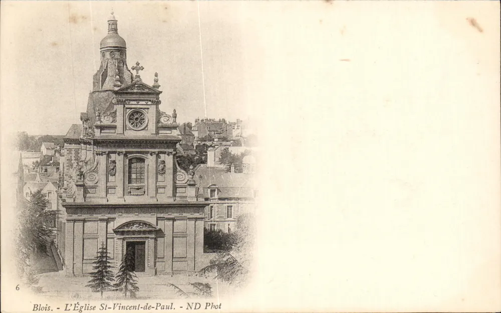 Blois - A Igreja de São Vicente de Paulo — ND Phot, n°6 - Frente