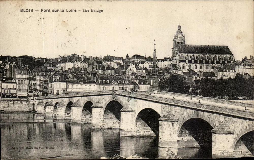 Blois — Ponte sulla Loira — Il Ponte — Galerie Moderne — Blois - Recto
