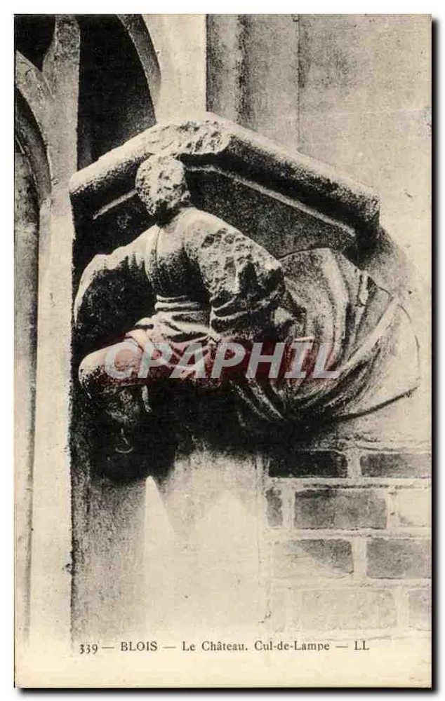 BLOIS — O Castelo. Cul-de-Lampe — LL n°339 - Frente