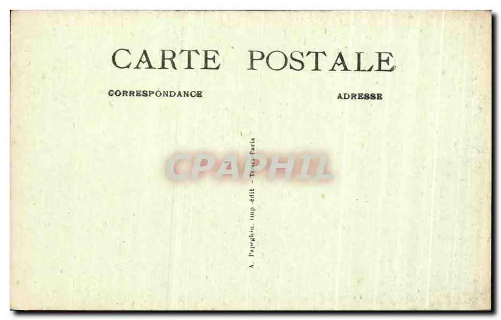 Blois - O Castelo - Cariatide Le Mendiant - A.P. - Verso