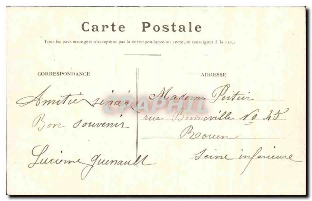 Montrichard — Schloss der Tourelles — édit Jollet SGIP - Rückseite