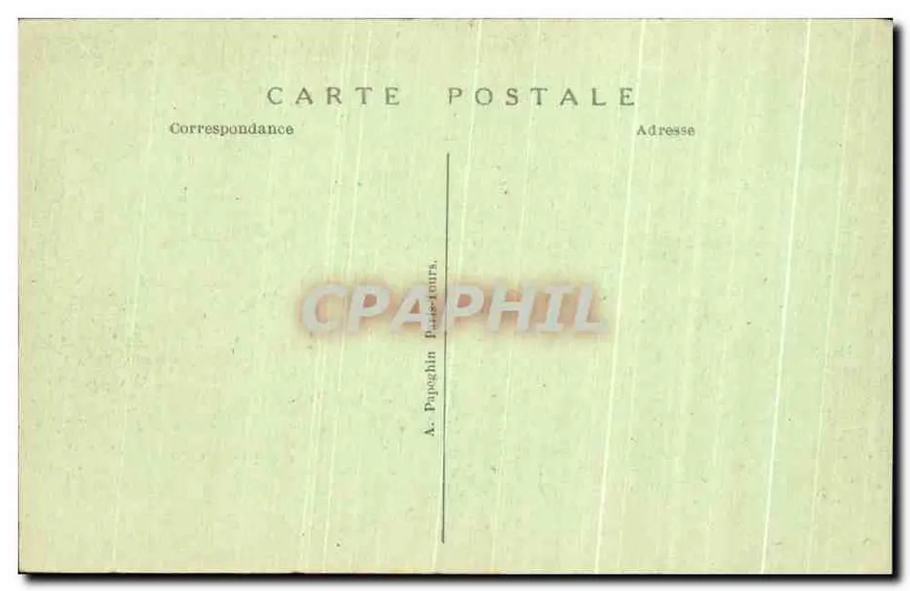 Chambord — O Castelo — Fachada meridional — A. P. - Verso