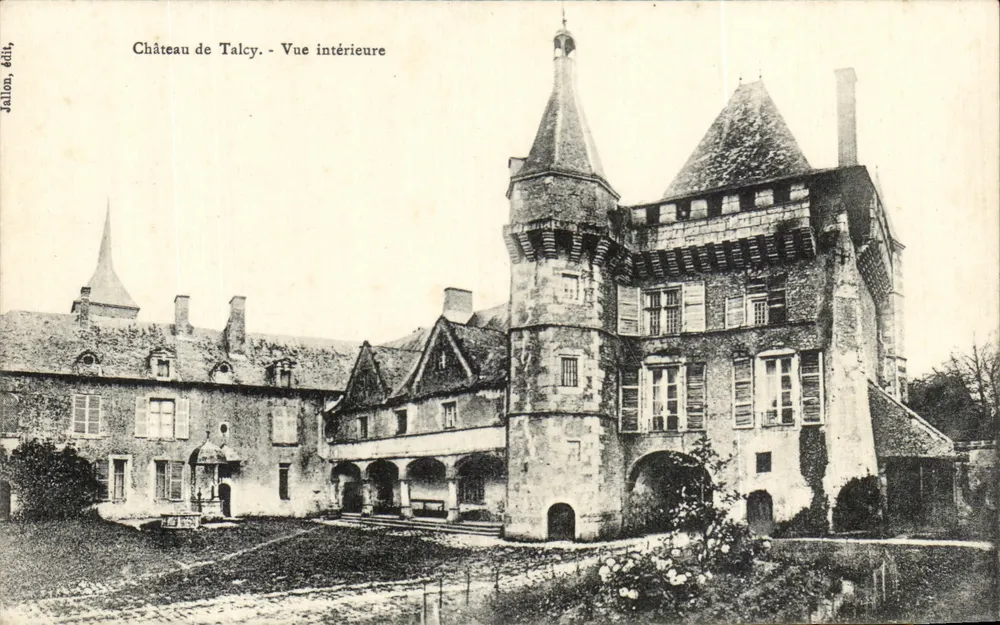 Kasteel van Talcy - Binnenkant — Jallon, uitgever - Voorkant