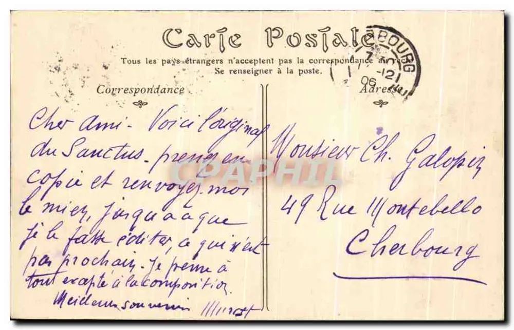 Selles-sur-Cher (Loir-et-Cher) — La Nef de l'Église — ND Phot - Verso