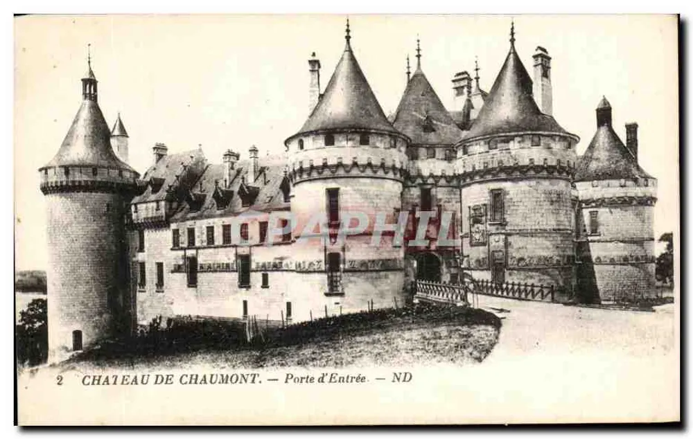 Castelo de Chaumont — Porta de Entrada — ND - Frente