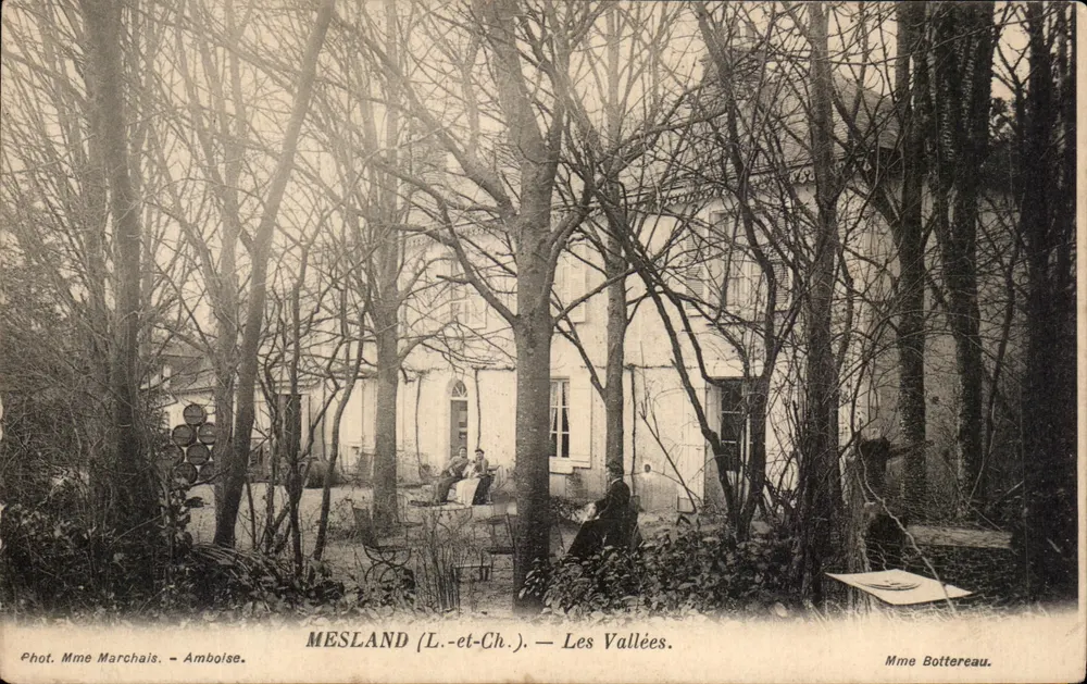 MESLAND (L.-et-Ch.) — Les Vallées — Fot. Sra. Marchais — Amboise - Frente