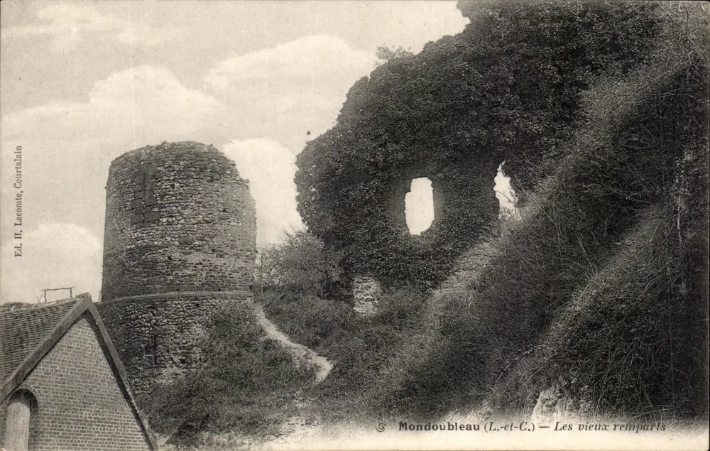 Mondoubleau (L.-el-C.) — Die alten Mauern — Ed. II. Lecomte, Courtais - Vorderseite