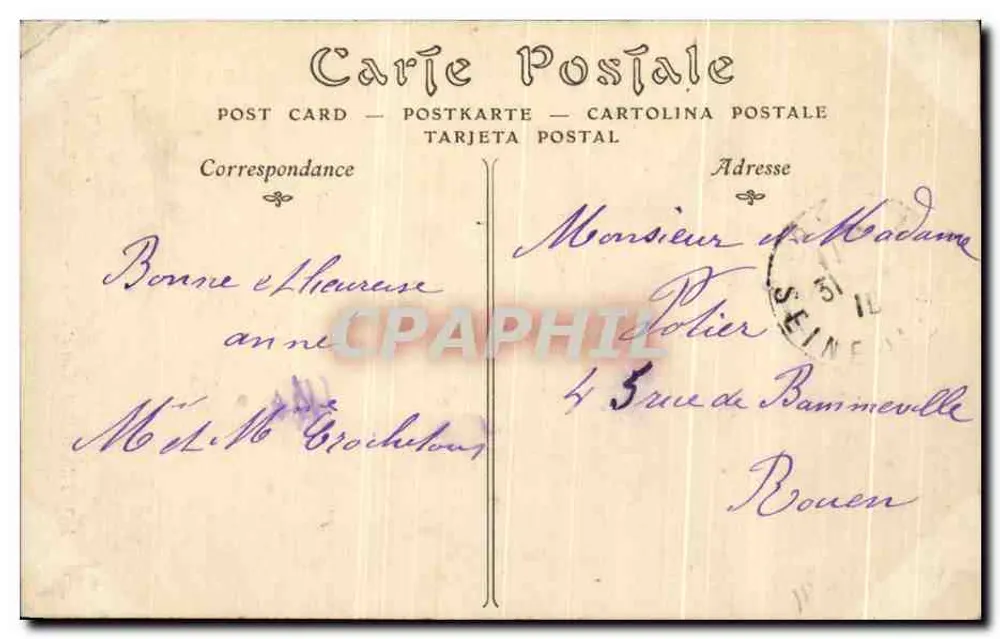 Montrichard (Loir-et-Cher) — Os Grandes Escaliers — ND. Fot. - Verso