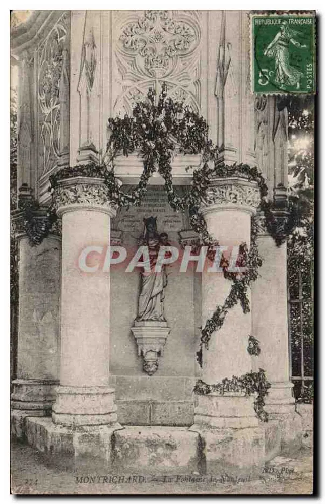 Montrichard — Der Fontaineau de Montluzin — MD. Pige - Vorderseite