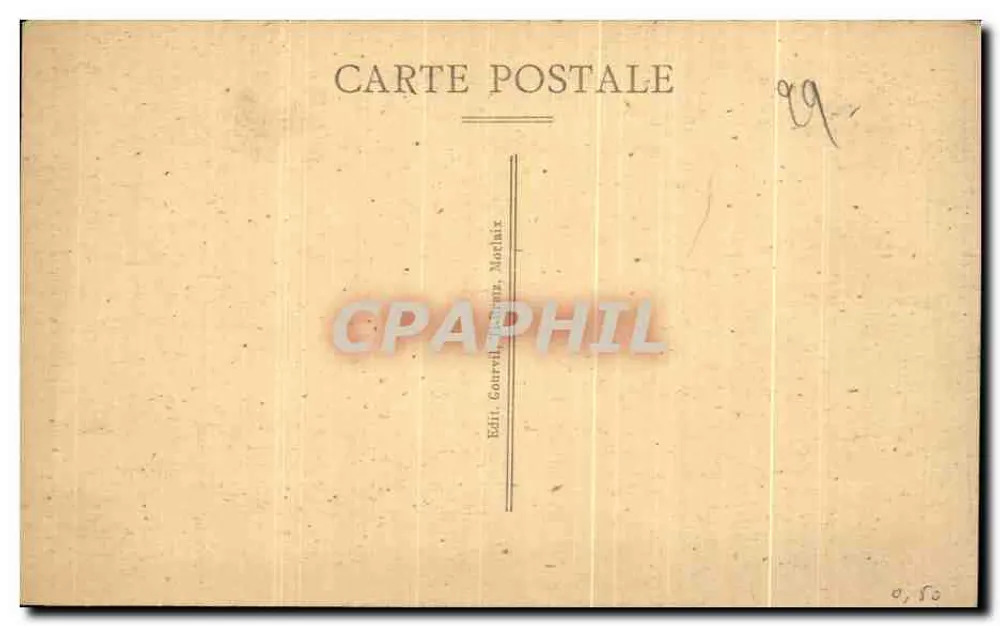 Morlaix - Rue A. de Guernisac - Häuser des 16. Jahrhunderts mit Überkragungen - Rückseite