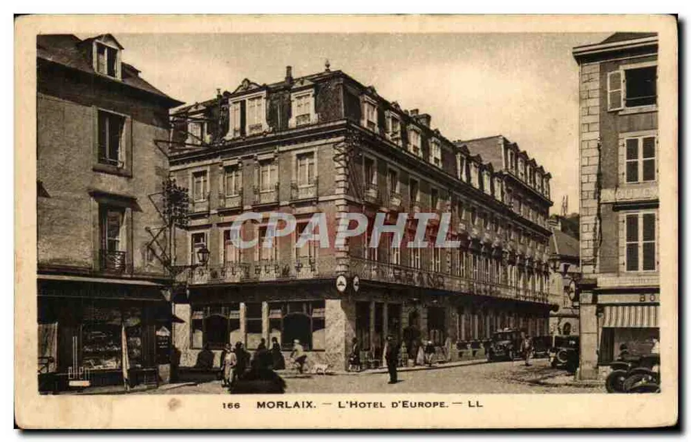 Morlaix — O Hotel d'Europe — LL - Frente