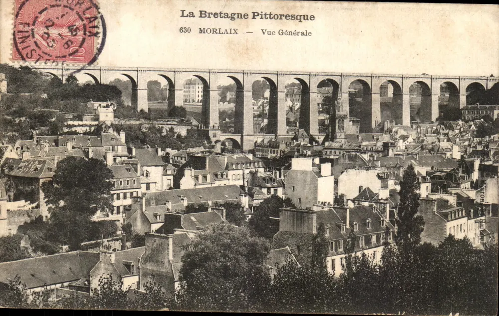 Morlaix — Allgemeiner Blick — La Bretagne Pittoresque, n°630 - Vorderseite