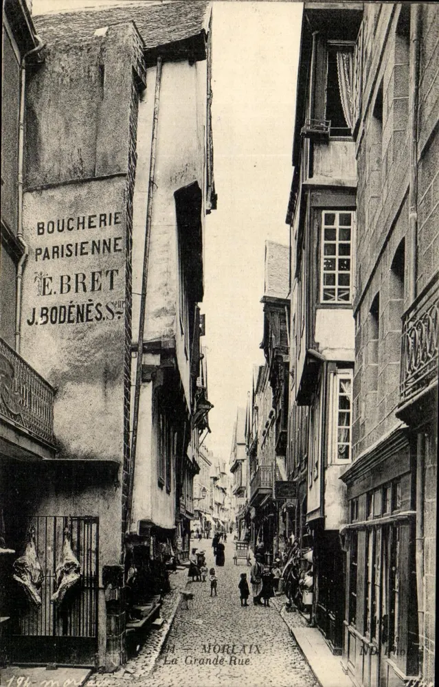 A Grande Rue — Morel aux — J. Bodénès, fotógrafo - Frente