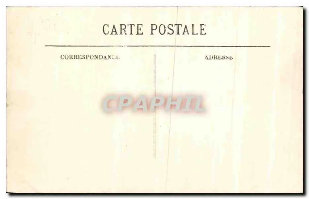 Morlaix — Alte Häuser Place Thiers und der Viadukt — Librairie A. Le Goaziou - Rückseite