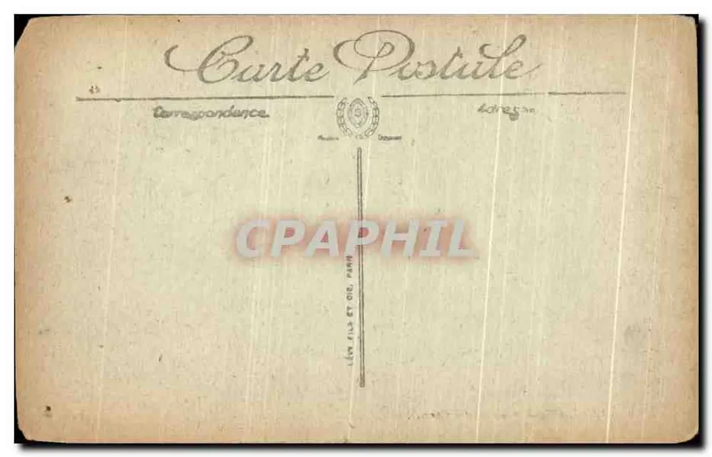 Morlaix — Couvent des Carmélites — éditeur SELECTA, n° 59 - Verso