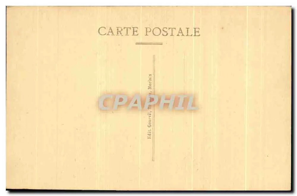Morlaix — Ao pé do viaduto construído de 1864-1864. (Alt. 58m, comp. 300m) - Verso