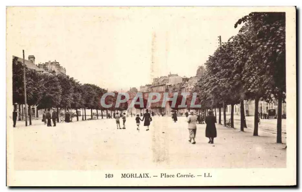 Morlaix — Place Cornie — L.L. n°169 - Frente