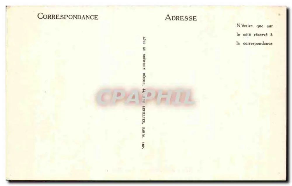 Morlaix — Place Cornie — L.L. n°169 - Verso