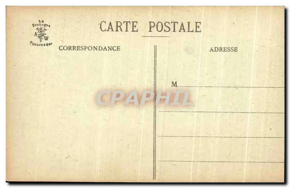 Morlaix - Les Quais — Coleção A. Waron, St-Ilérec - Verso