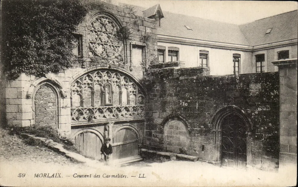 Morlaix — Couvent des Carmélites — LL - Frente