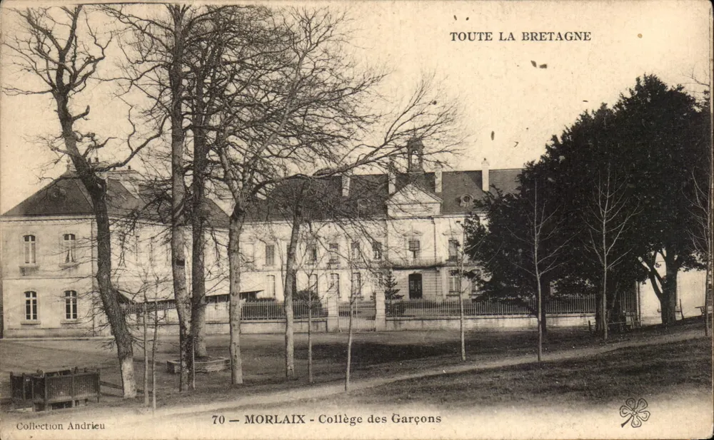 Morlaix - Colégio dos Meninos — Toda a Bretanha, n°70 - Frente