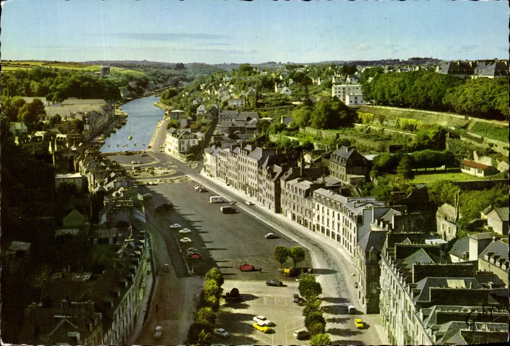 Morlaix (Północny Finistère) — Widok ogólny — Wydawnictwo Gaby, Nantes - Awers