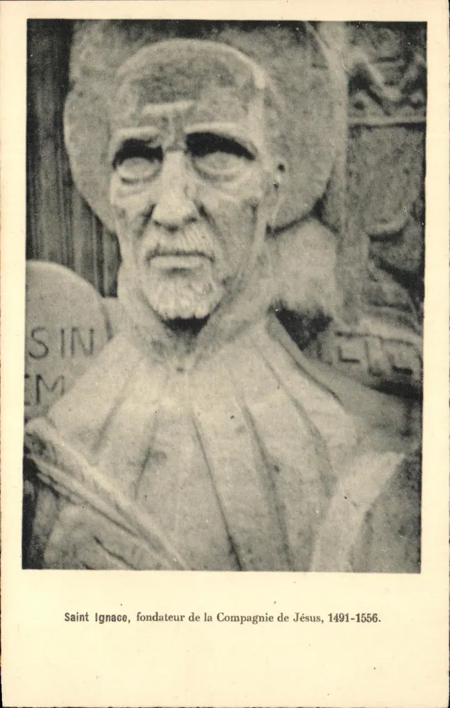 Heiliger Ignatius, Gründer der Gesellschaft Jesu — 1491-1556 — - Vorderseite