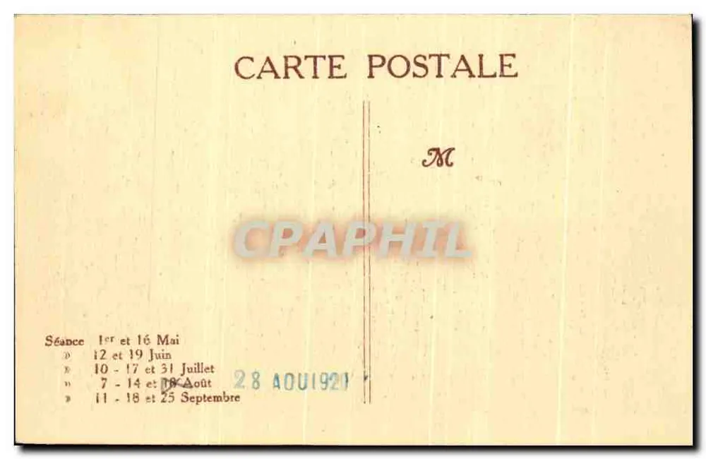 Der Opfergang Abrahams — Die Passion in Beaucourt - Territoire de Belfort - Rückseite
