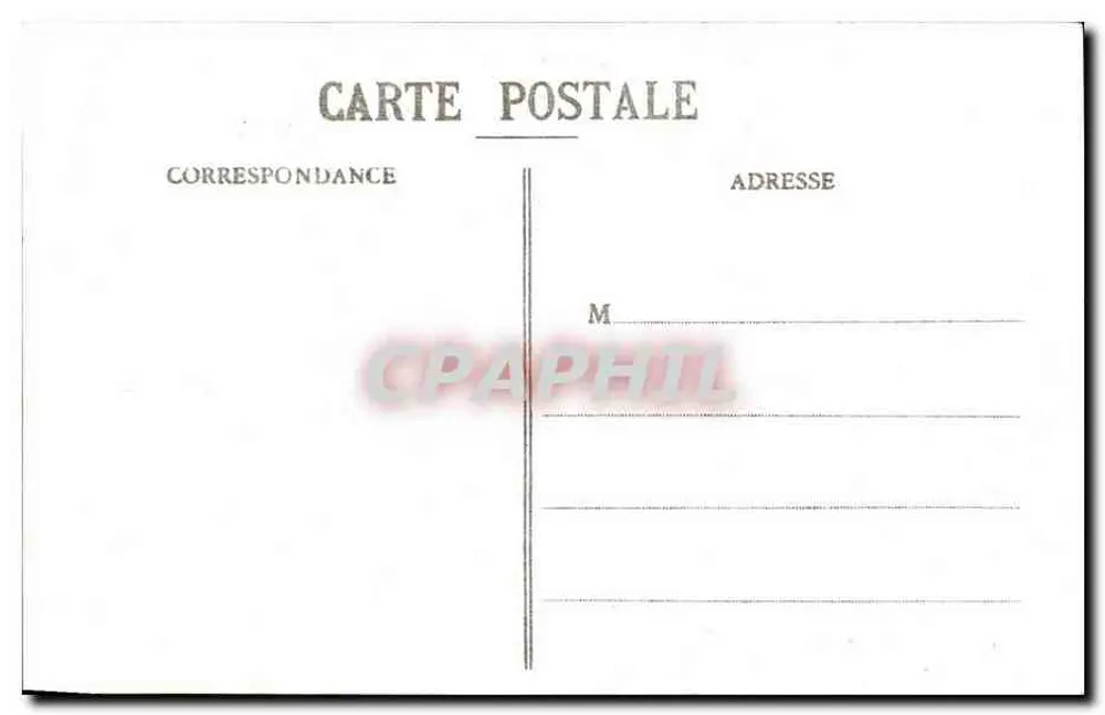 Limoges — Kasernen des 21. Leichtreiters — Édit. du Courrier du Centre, Limoges - Rückseite