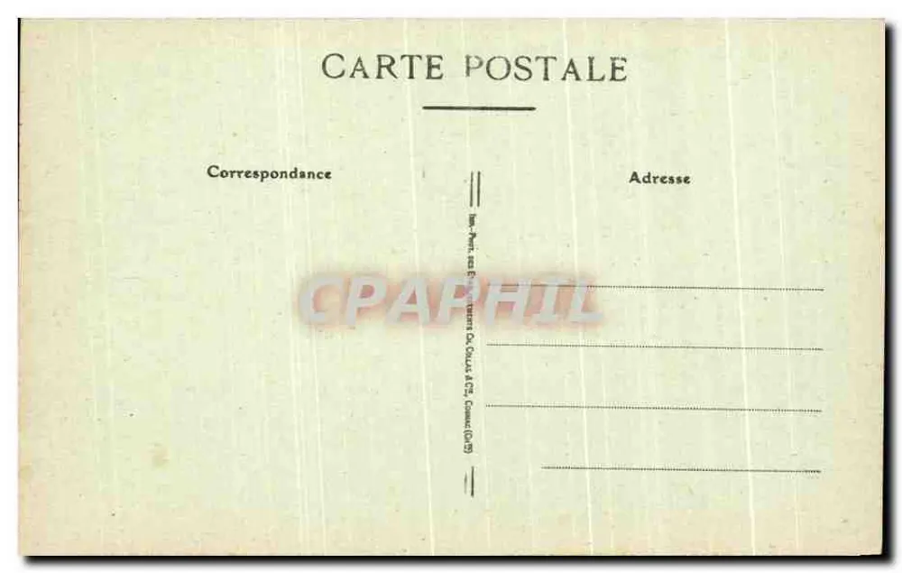 Limoges — Kasernen des 21. Chasseurs — V. P., Limoges - Rückseite