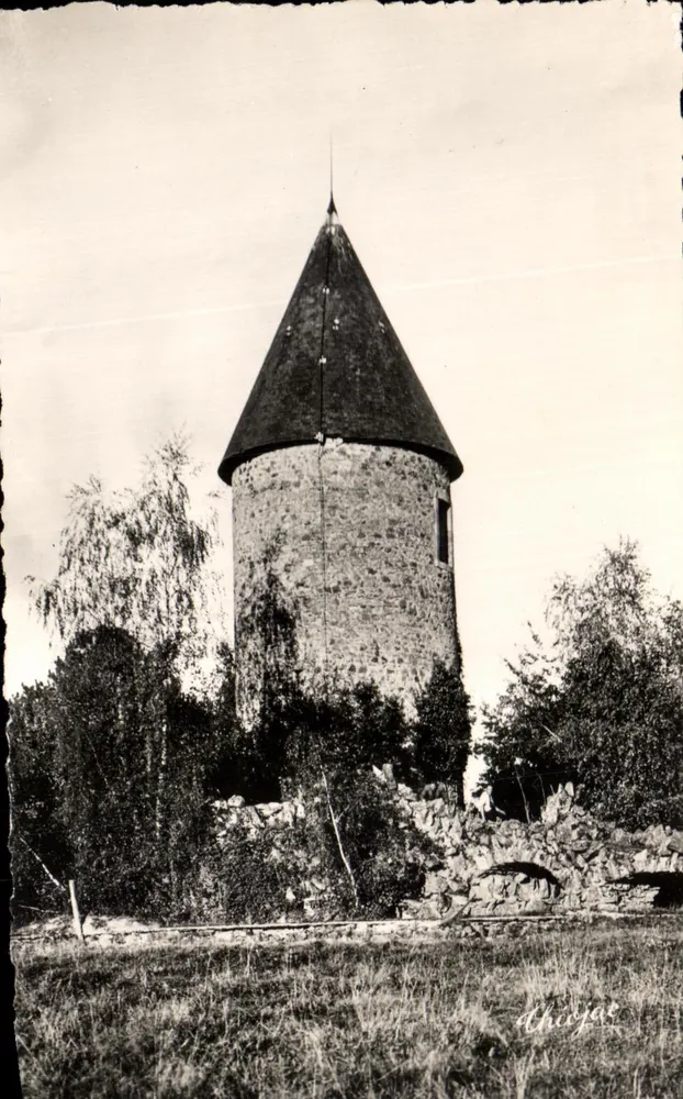 A torre de Valmath — Haute-Vienne — Edições Thédiac Pillard - Frente