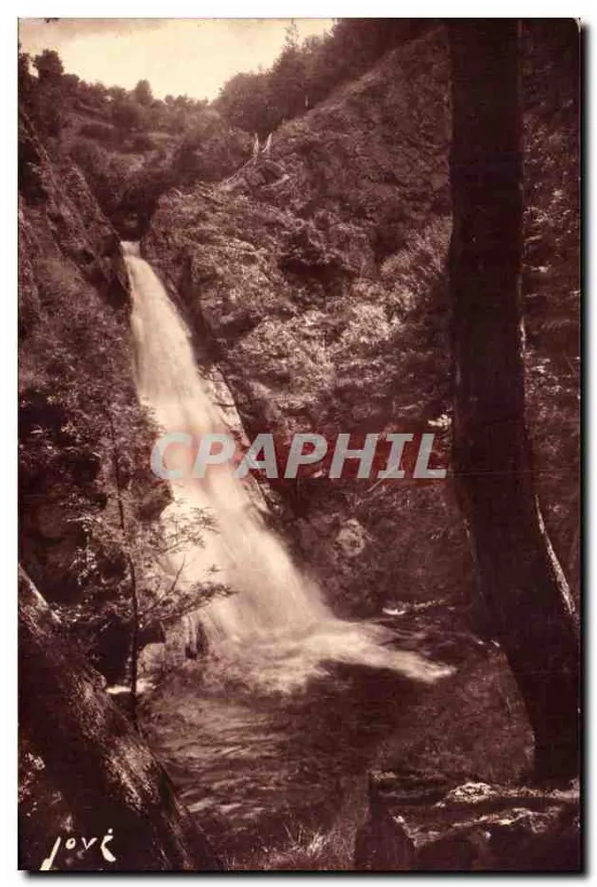 Cascades de Gimel — Corrèze — Edições Jové, Pau (B.P.) - Frente