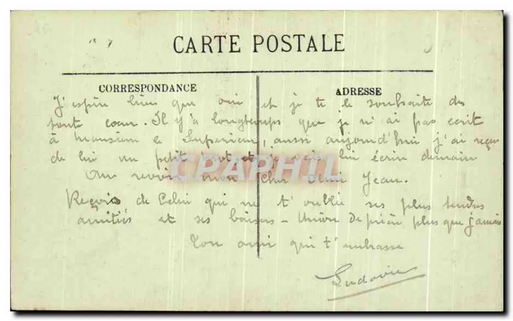 Remiremont — O Calvário — LL. — N° 53 - Verso