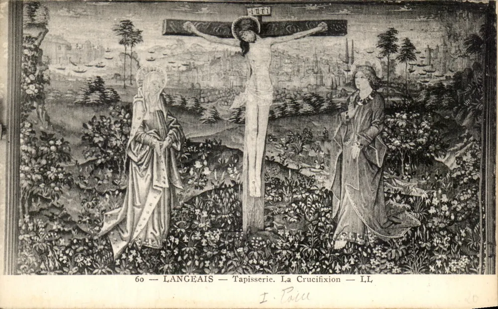 LANGEAIS — Tapestry. Die Kreuzigung — I.L. - Vorderseite