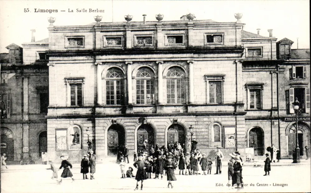 Limoges — La Salle Berlioz — Edit. du Larrer du Centre - Limoges - Vorderseite