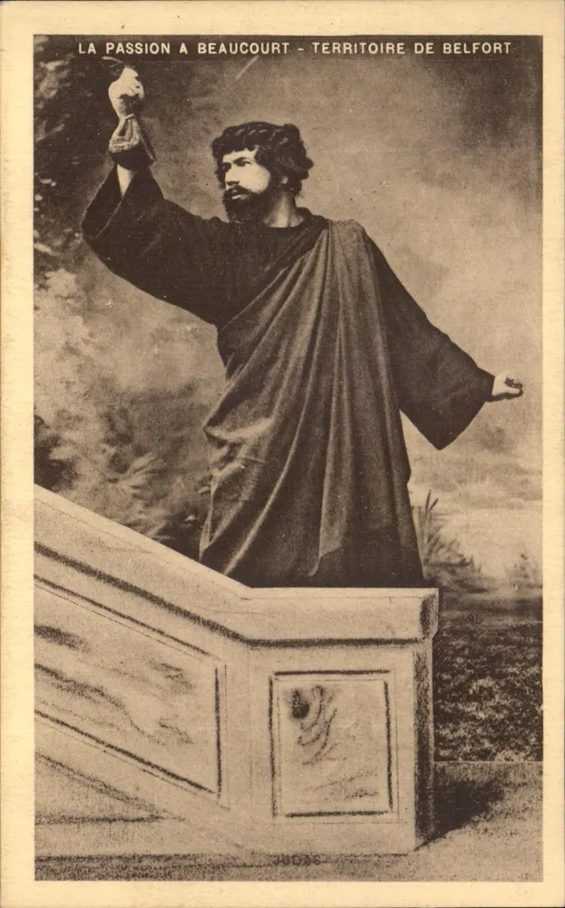 Die Passion in Beaucourt — Territoire de Belfort — Verlag JUDAS - Vorderseite