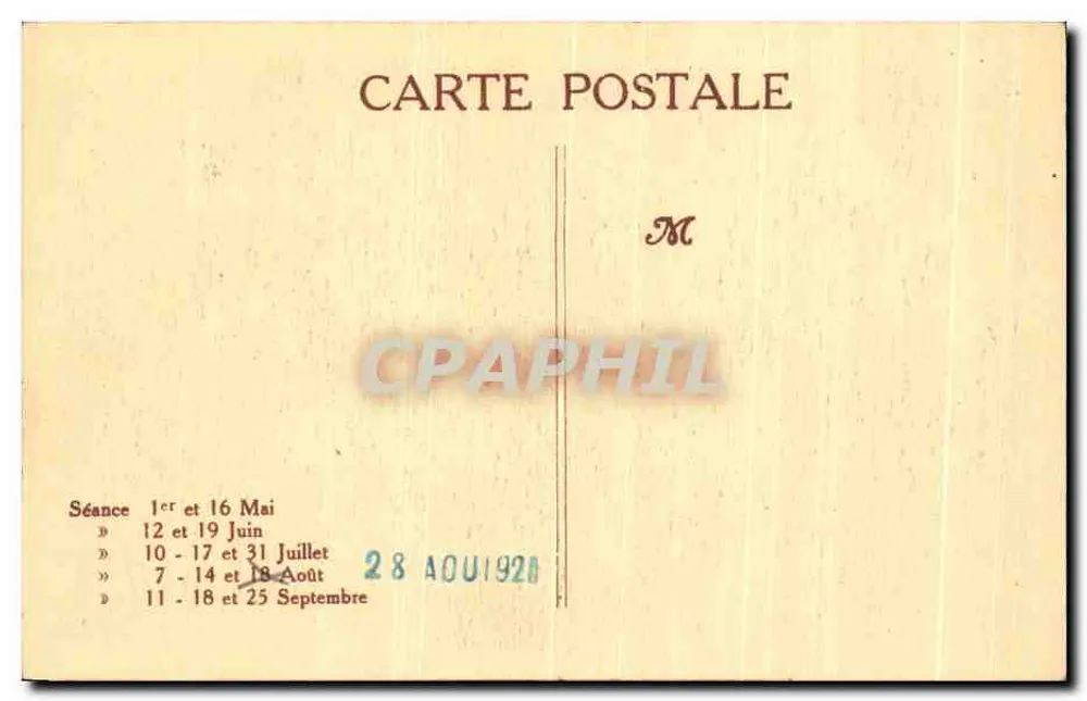 Der Pilger des Heiligen Petrus — Bassion, Beaucaire, Territorium von Belfort — unbekannter Verlag, Nummer 36 - Rückseite