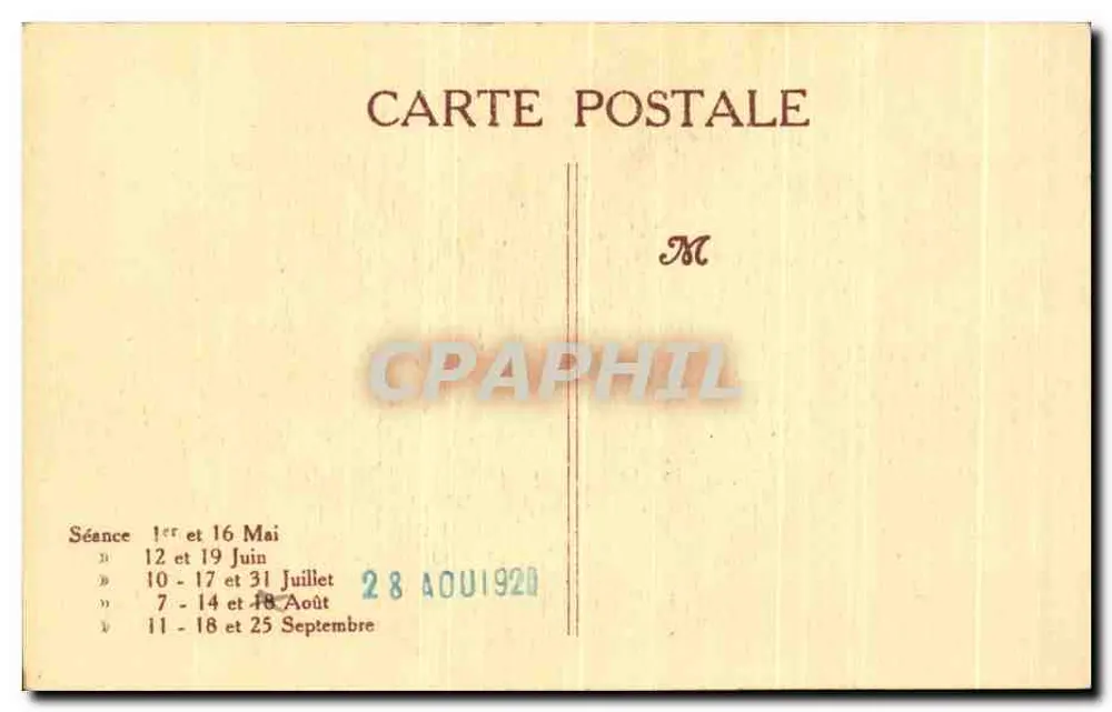 Die Passion in Beaucourt - Territorium von Belfort — Pontius Pilate — Verlag unbekannt, Seriennummer nicht sichtbar - Rückseite