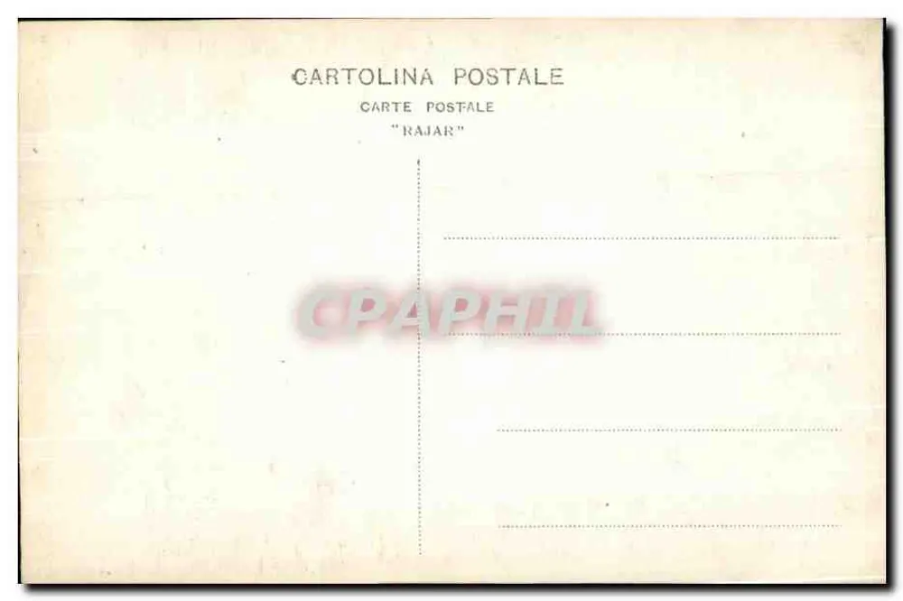 Papa — retrato em traje pontifical — número de série não visível - Verso